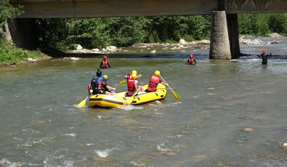 Karadeniz turizminde 'rafting' atağı