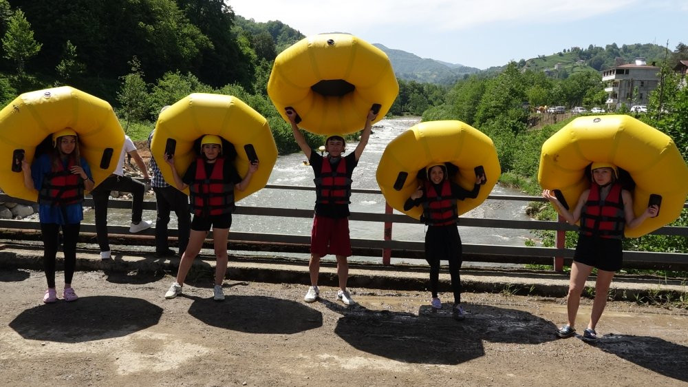 Karadeniz turizminde 'rafting' atağı