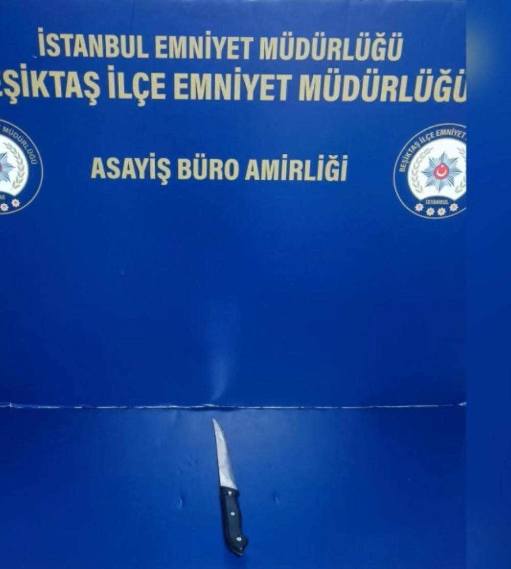 Ortaköy’de bıçaklı veli kavgası