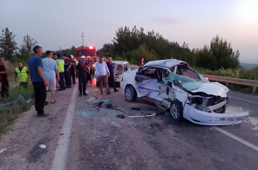 Osmaniye'de otoyolda ölümle biten çarpışma