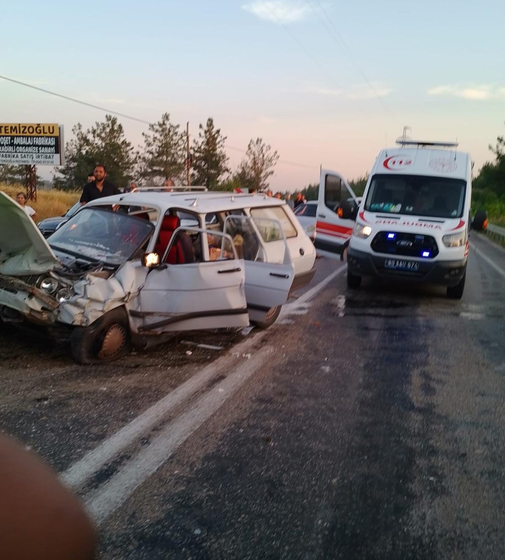 Osmaniye'de otoyolda ölümle biten çarpışma