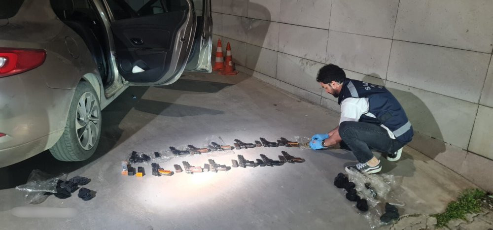 Samsun’da şok operasyon! Polisler tek tek ortaya çıkardı