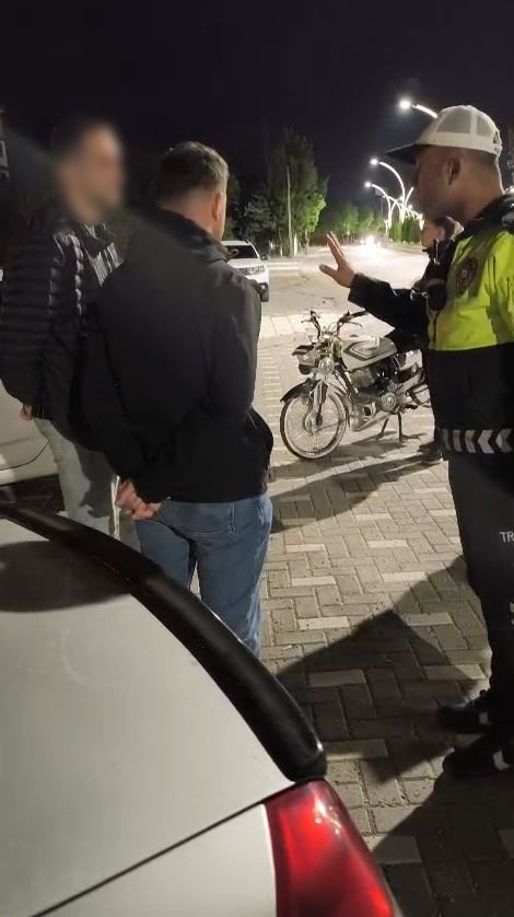 Bolu’da alkollü bisiklet sürücüsüne şok ceza