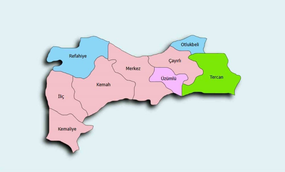 Erzincan’da vali ve 4 kaymakamlar değişti