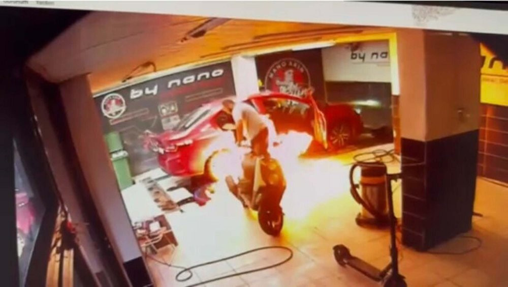 Temizlik kabusa döndü! Alevler arasında can