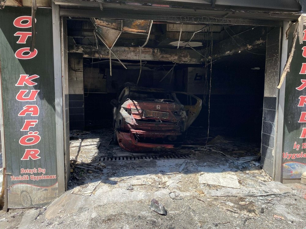 Temizlik kabusa döndü! Alevler arasında can