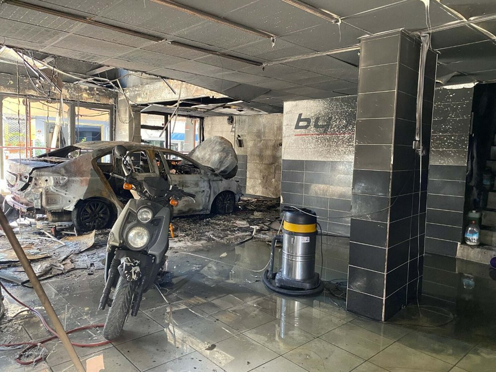 Temizlik kabusa döndü! Alevler arasında can