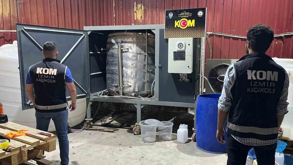 Polis depoyu bastı! 6 ton ele geçirildi