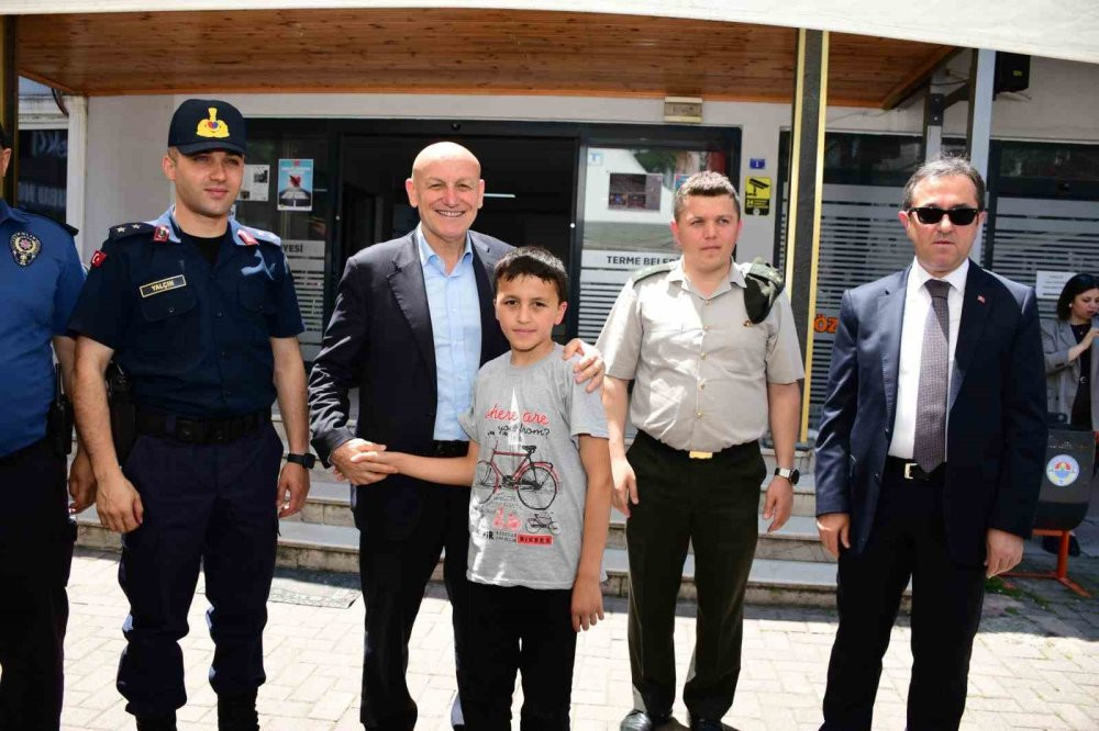 Terme’de kent bayramlaşması