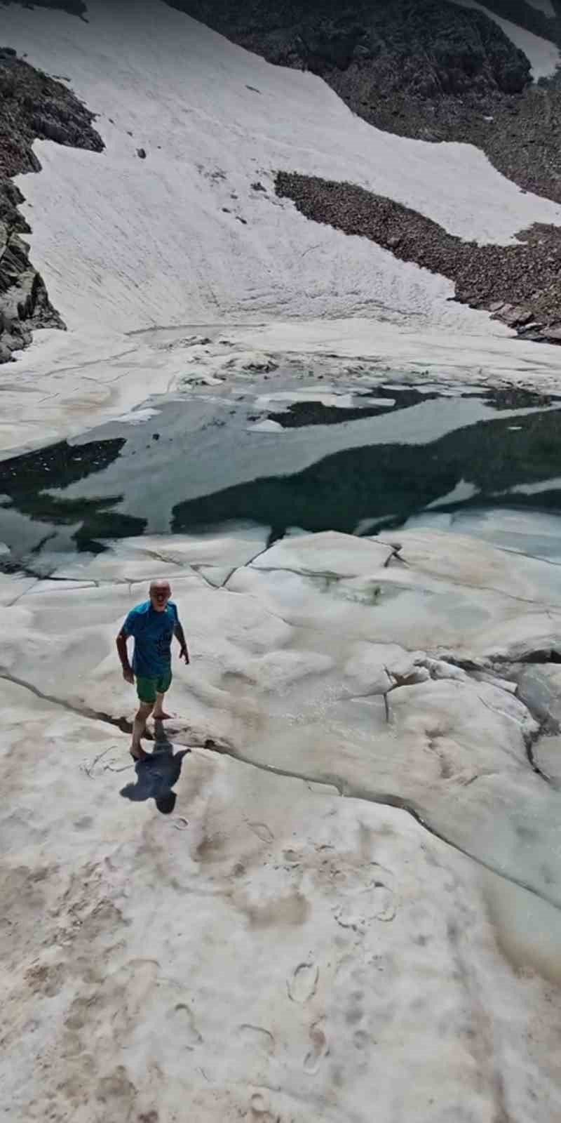 Yaz sıcağında buz gibi macera! Soğuk sularda adrenalin dolu anlar