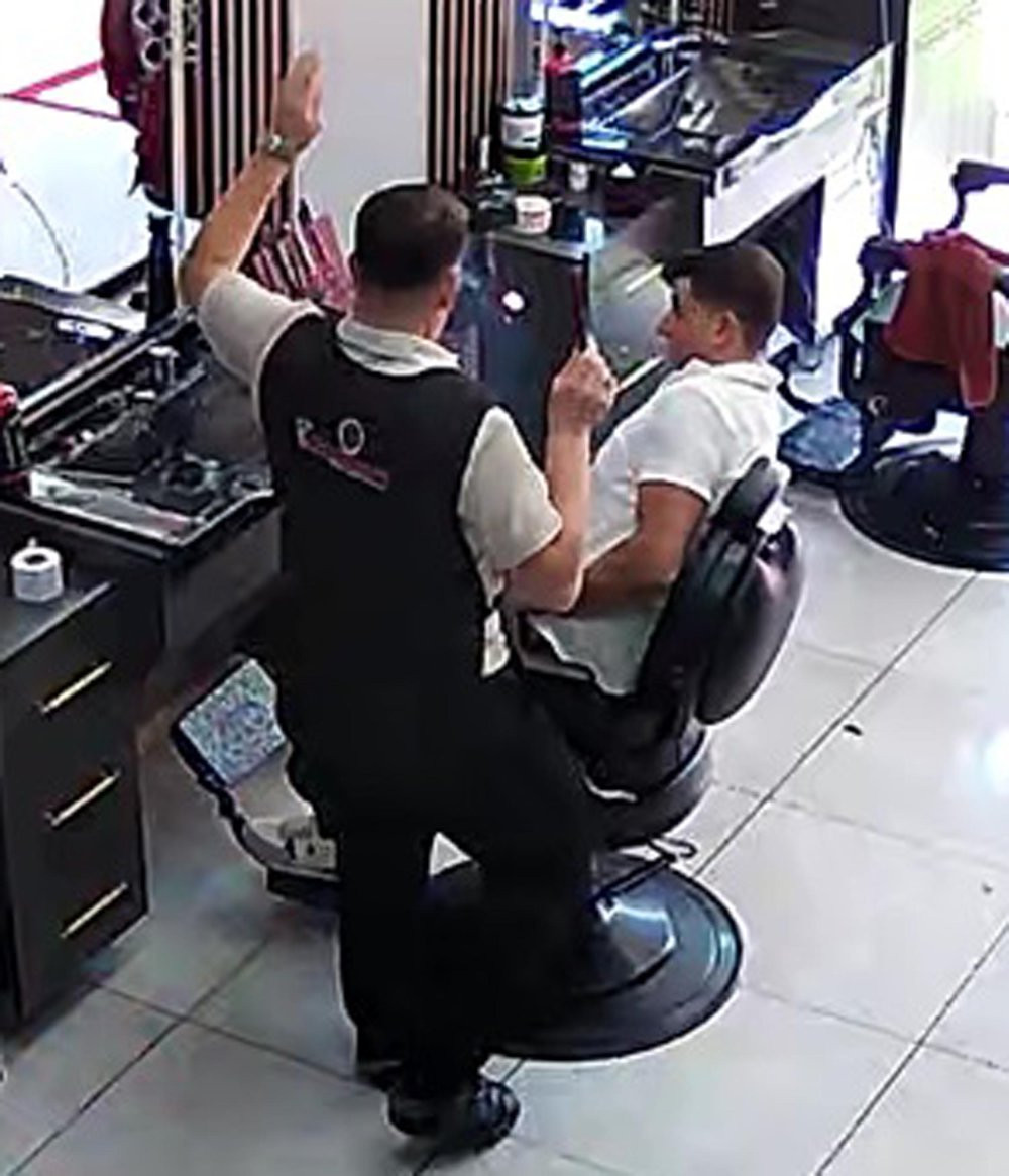 Saç taraması felakete yol açtı! Bomba gibi patladı: Berber ve müşteri ne yapacağını şaşırdı