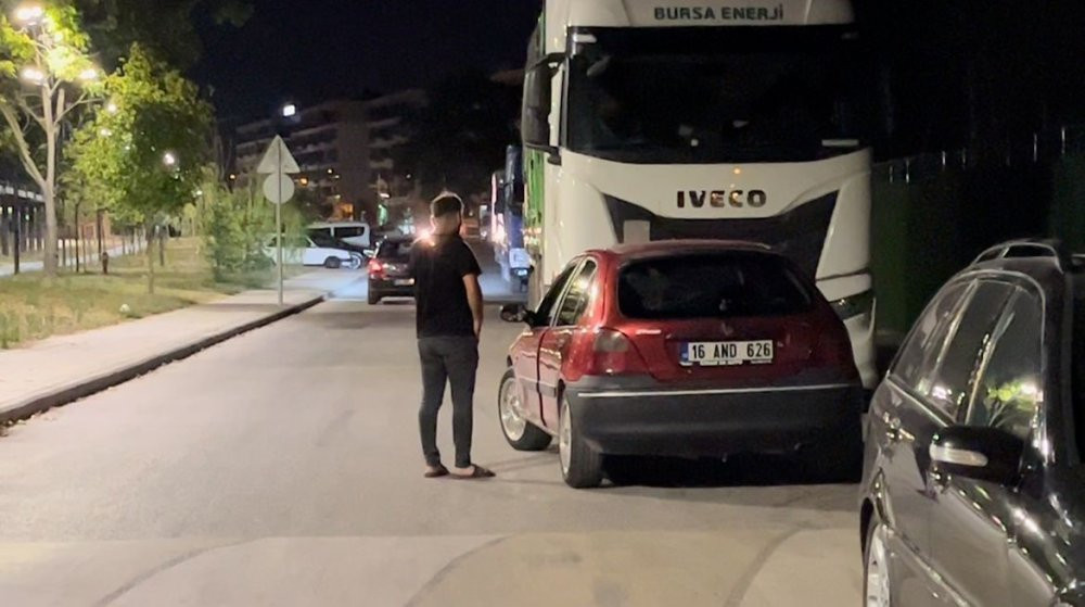 (Özel) Bir promille ehliyeti kaptırınca kendine böyle bela okudu....