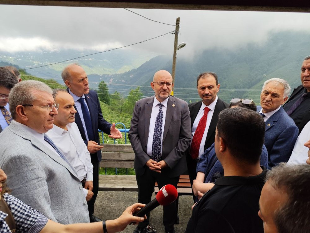 TBMM, Giresun’daki zirai don hasarını yerinde gördü