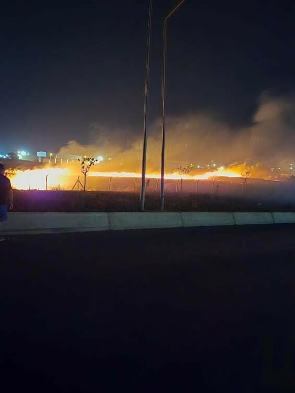 İzmir'de otobüs terminalinde yangın paniği!