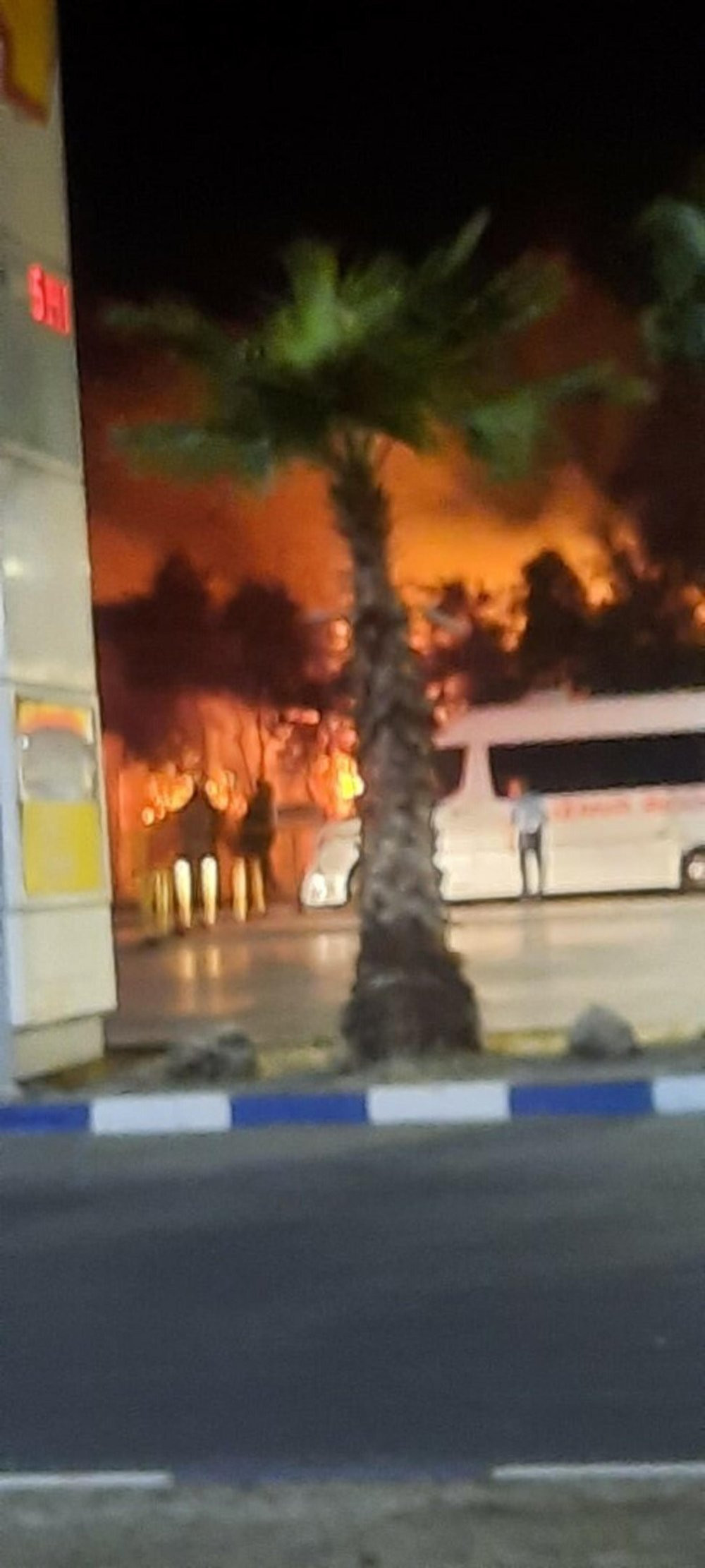 İzmir'de otobüs terminalinde yangın paniği!