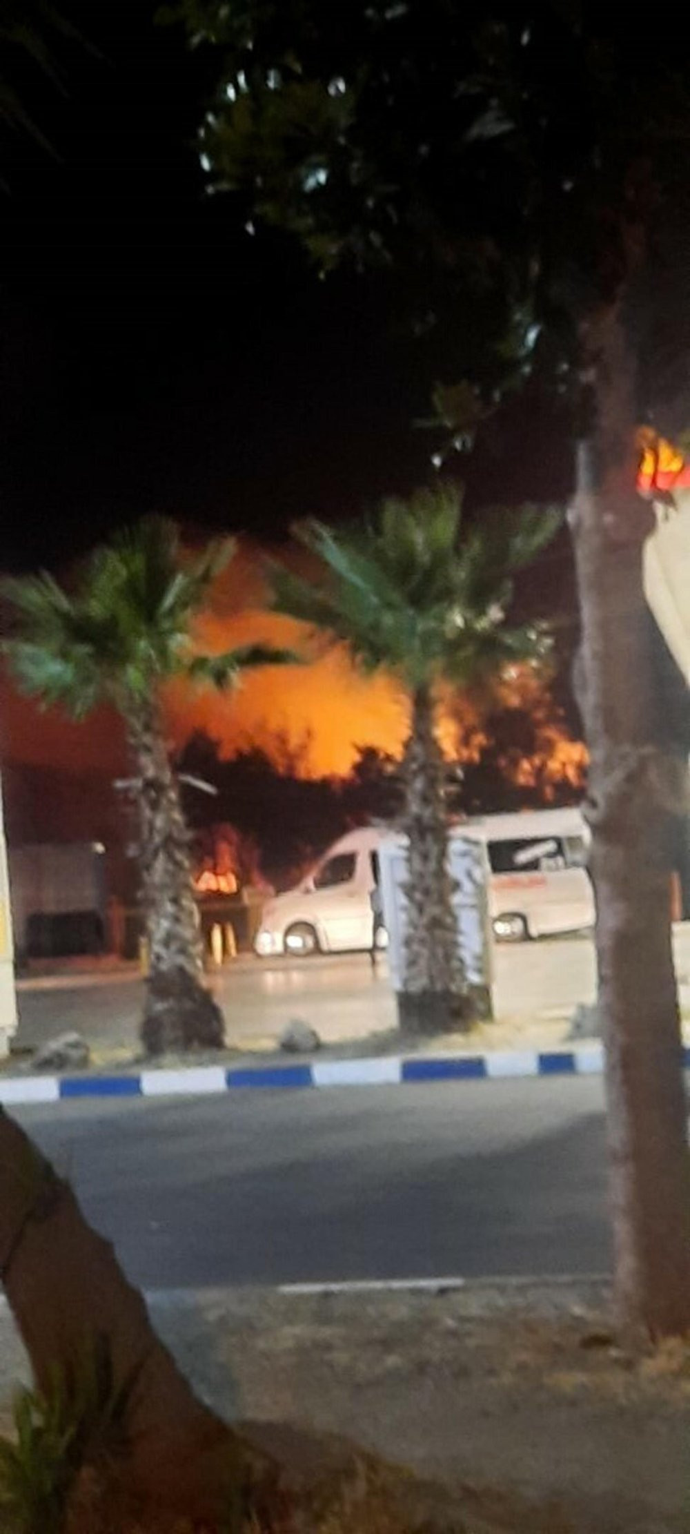 İzmir'de otobüs terminalinde yangın paniği!