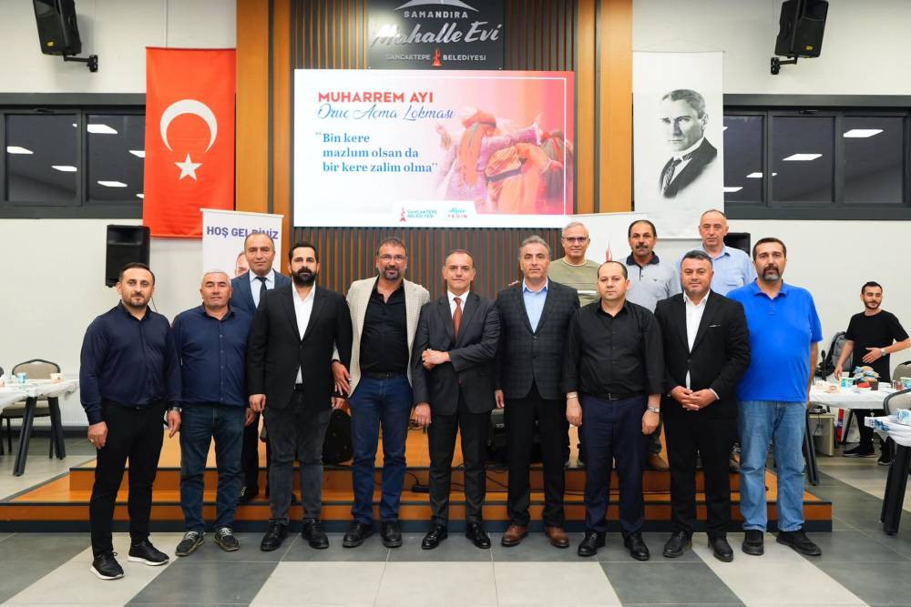 Sancaktepe'de, oruç açma lokması programı