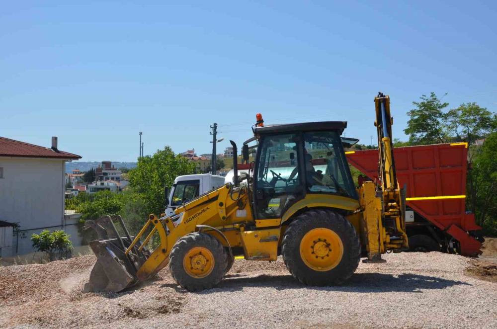 Sinop’ta asfalt kaplama devam ediyor