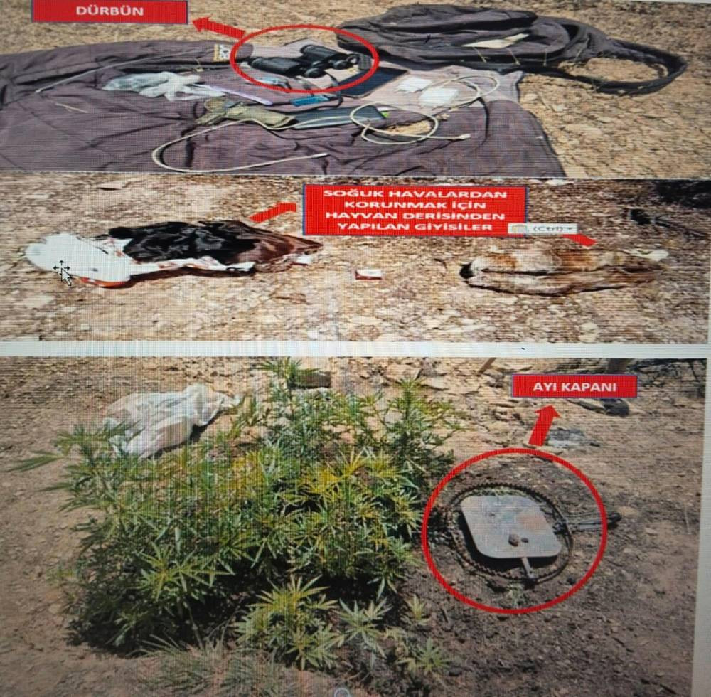 Suç makinesini komandolar yakaladı! Dağda Robinson Crusoe hayatı yaşadı: Sulama sistemi ve ayı kapanı tuzağı kurdu