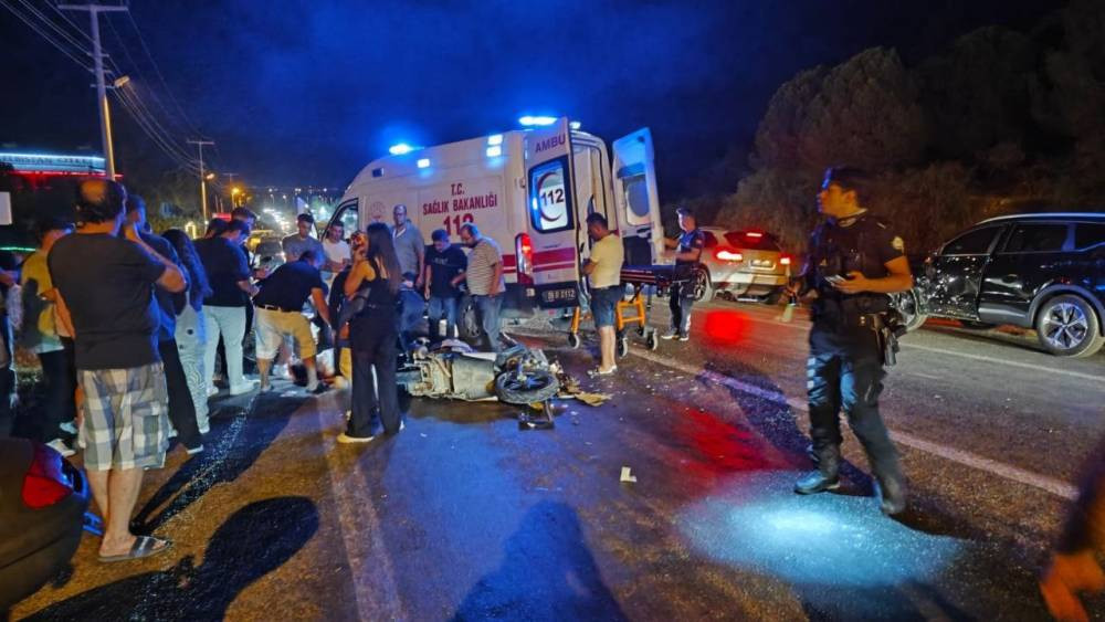 Didim’de feci kaza! “Oğlum” feryadı yürekleri dağladı