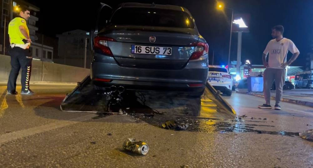 Alkollü sürücü makas attı: Kaza kaçınılmaz oldu!