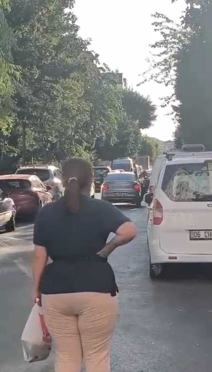 Kadının çığlıkları sokakları inletti: İstanbul göbeğinde oldu