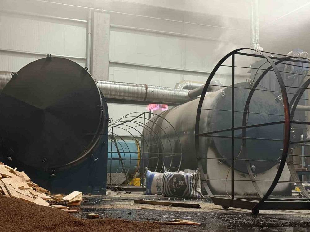 Kömür tesisinde yangın çıktı: Ruhsattan önce mühürle tanıştı