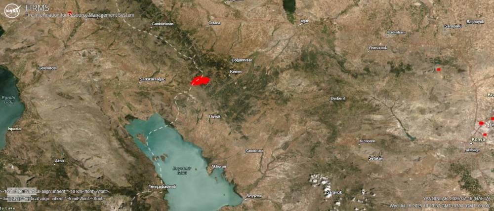 Çay ateşi ormanı yaktı! Konya'da yangın felaketi: 1 kişi gözaltına alındı