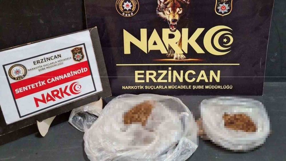 Erzincan’da uyuşturucu operasyonu