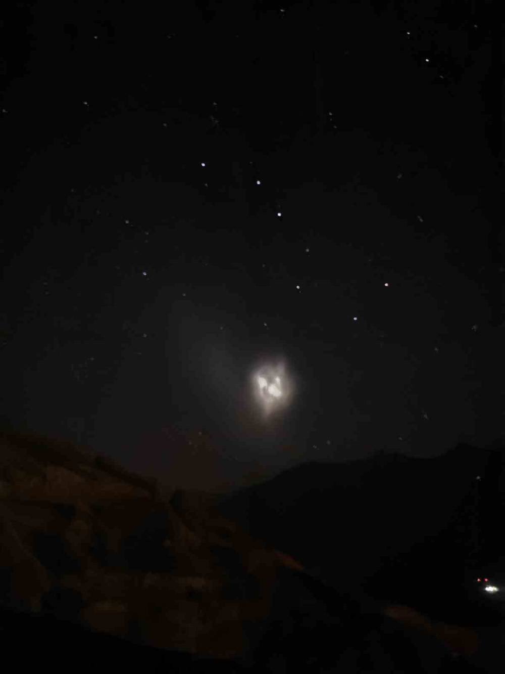 Artvin semalarında gizemli ışık! Gece saatlerinde görüldü... Uzmanlar harekete geçti