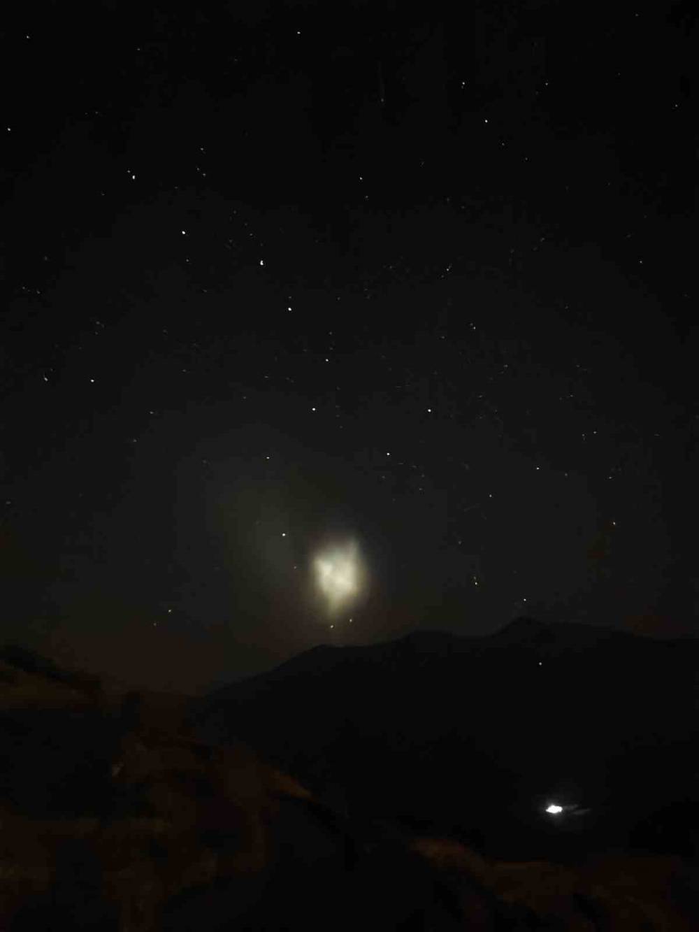 Artvin semalarında gizemli ışık! Gece saatlerinde görüldü... Uzmanlar harekete geçti