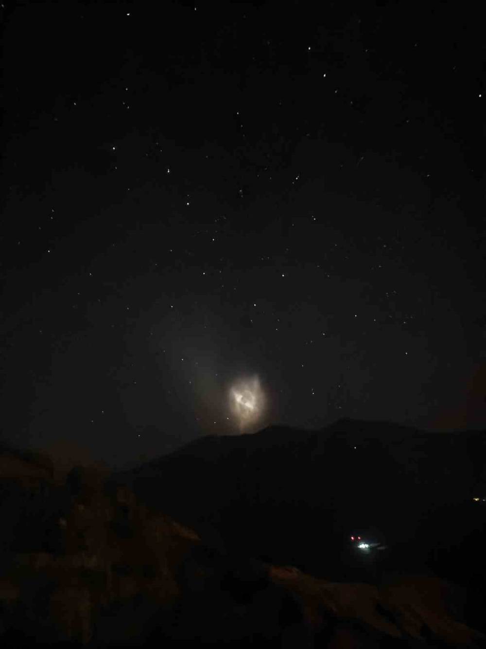 Artvin semalarında gizemli ışık! Gece saatlerinde görüldü... Uzmanlar harekete geçti