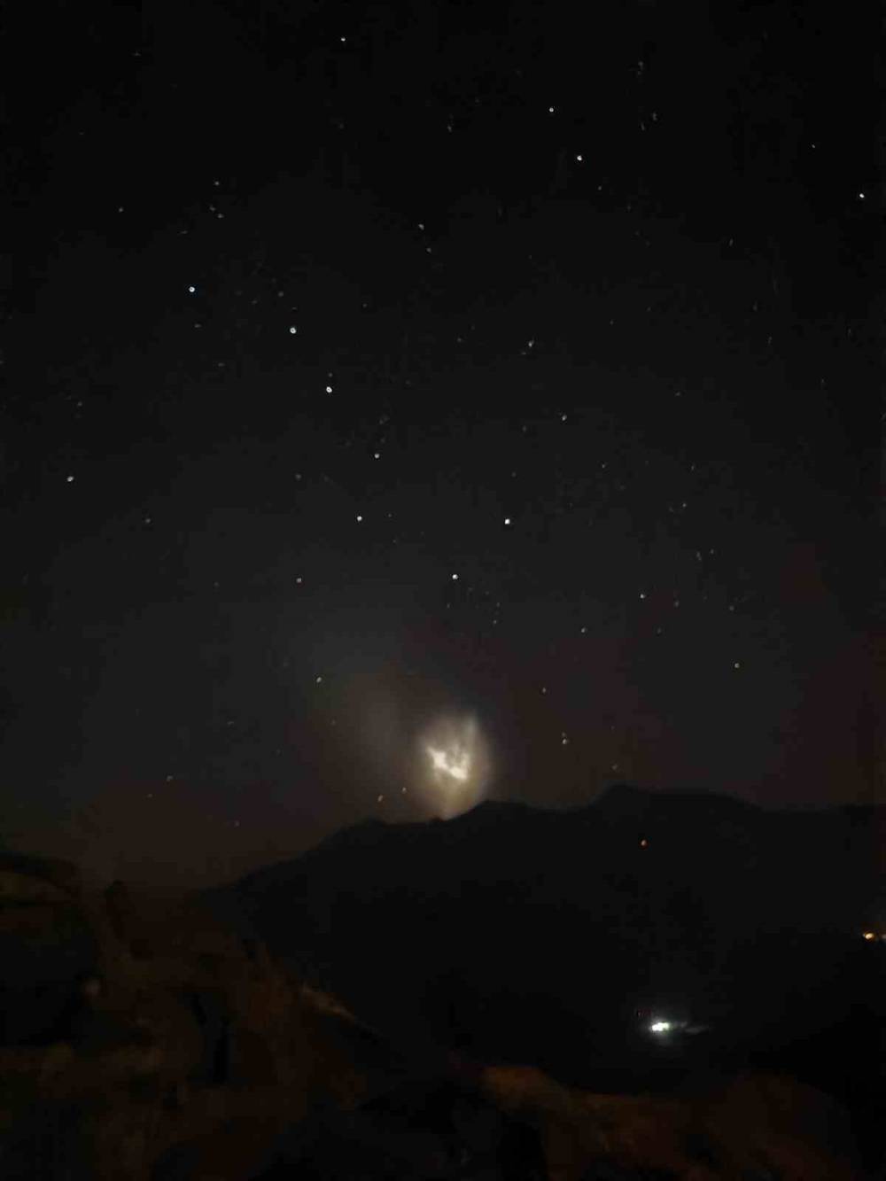 Artvin semalarında gizemli ışık! Gece saatlerinde görüldü... Uzmanlar harekete geçti