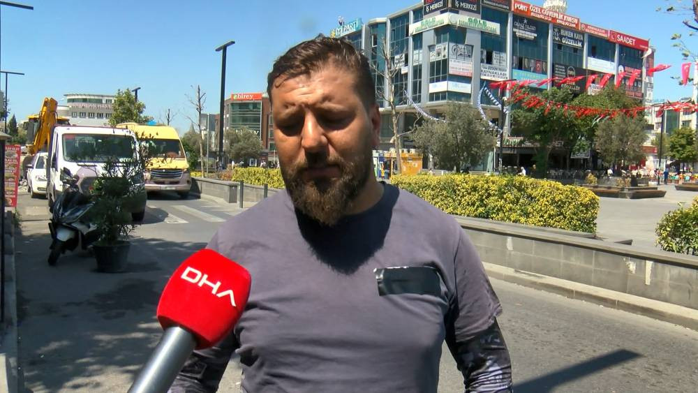 Cip sürücüsü öfkelenip vurdu! Sürücü bayıldı