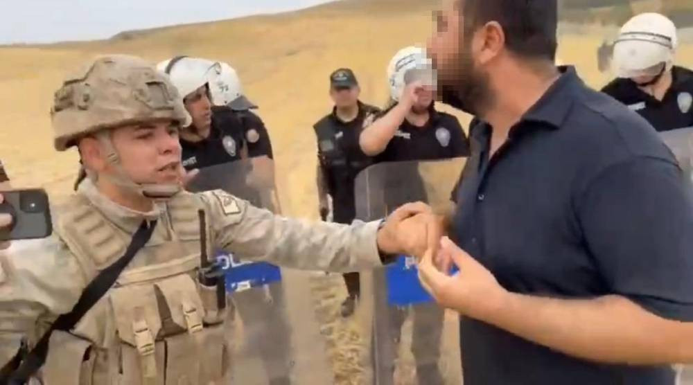 Et-Ten duvar oldular! Bahçe sahiplerinden şok eylem