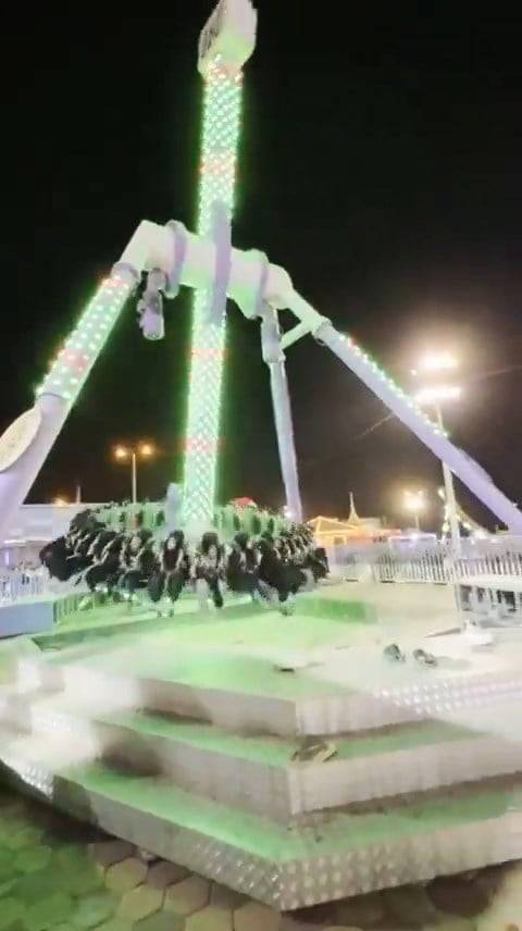 Taif Lunaparkında Korku Anları! 360 Derece Atrakşiyonundan Ayrılan Direk 23 Yaralı!