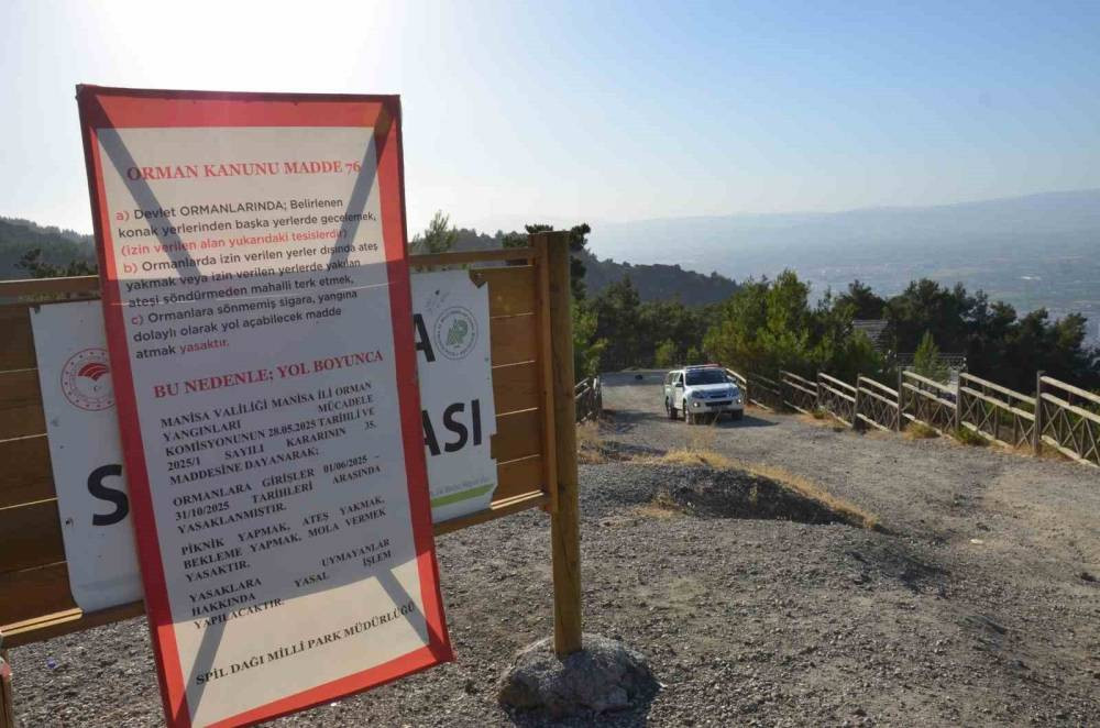 Ormanlara giriş yasağını delenlere sıkı ceza!