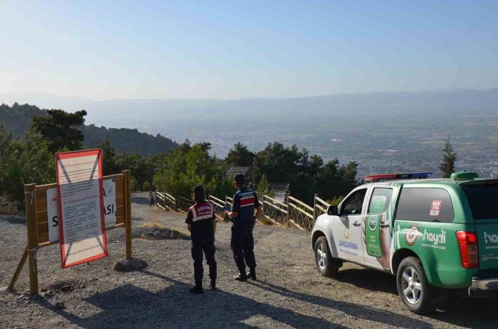 Ormanlara giriş yasağını delenlere sıkı ceza!