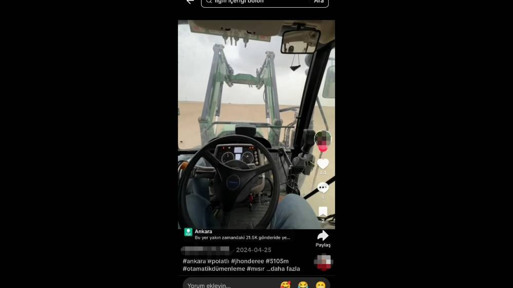 Çalınan traktör videoyla ortaya çıktı! Hırsızlık olayı ip yumağı gibi çözülmeye başladı