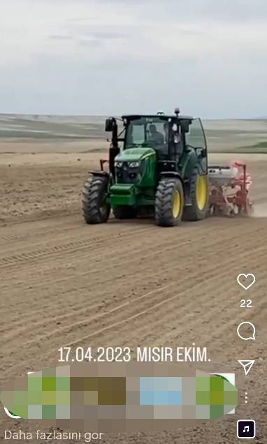 Çalınan traktör videoyla ortaya çıktı! Hırsızlık olayı ip yumağı gibi çözülmeye başladı