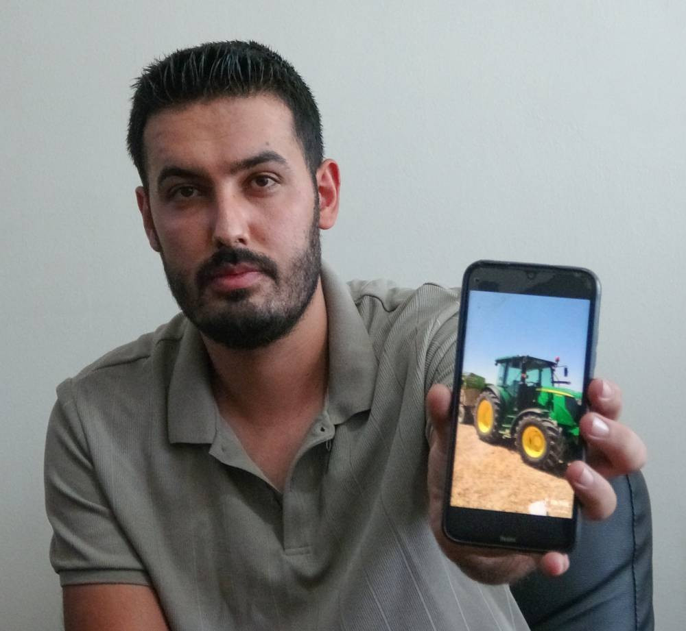 Çalınan traktör videoyla ortaya çıktı! Hırsızlık olayı ip yumağı gibi çözülmeye başladı