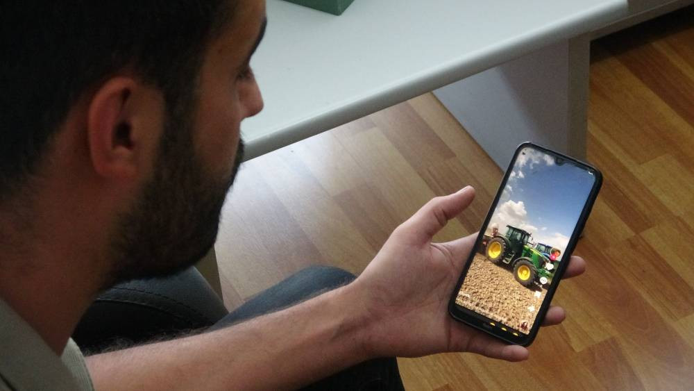 Çalınan traktör videoyla ortaya çıktı! Hırsızlık olayı ip yumağı gibi çözülmeye başladı