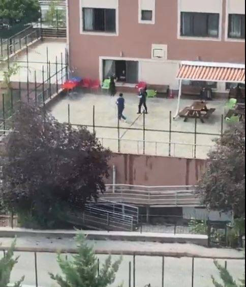 Ankara’da 'su' savaşı: Engelli bireyler ve bakıcılar eğlenceye doydu!