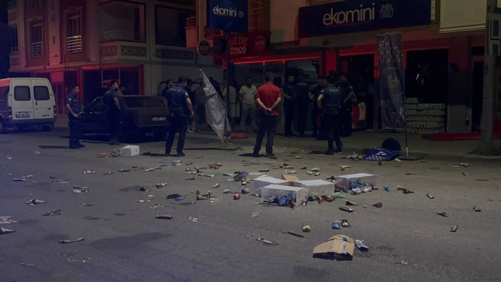 Alkollü şahıs dehşet saçtı!