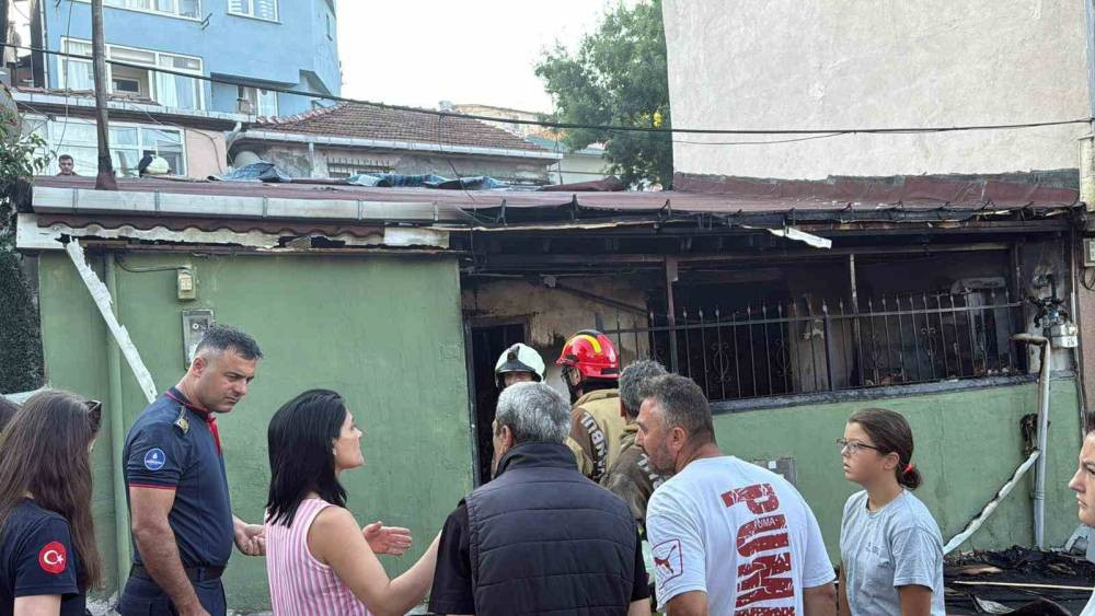 Sarıyer’de gecekondu yangını: Yaralılar var