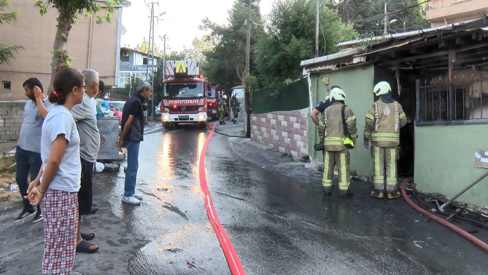 Sarıyer'de gecekonduda yangın çıkmıştı: Acı haber geldi!