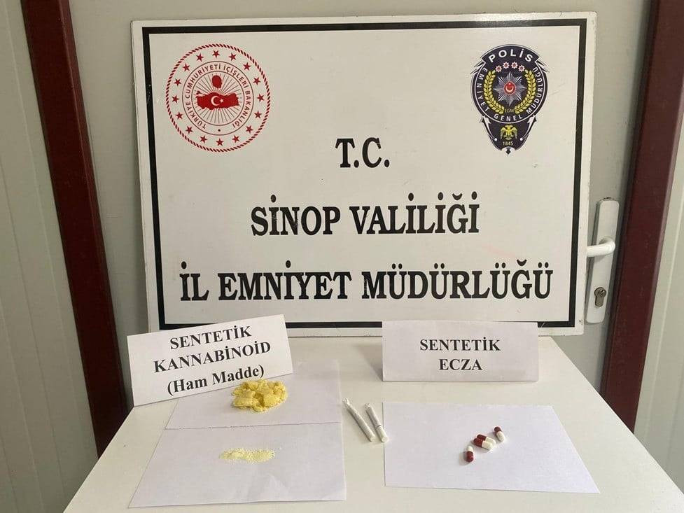 Sinop’ta uyuşturucu operasyonu! 2 tutuklama