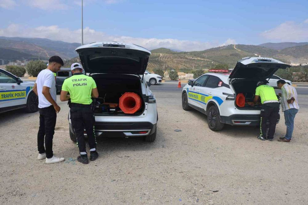 Dronlar devrede! Yakalanan sürücüler şok oldu