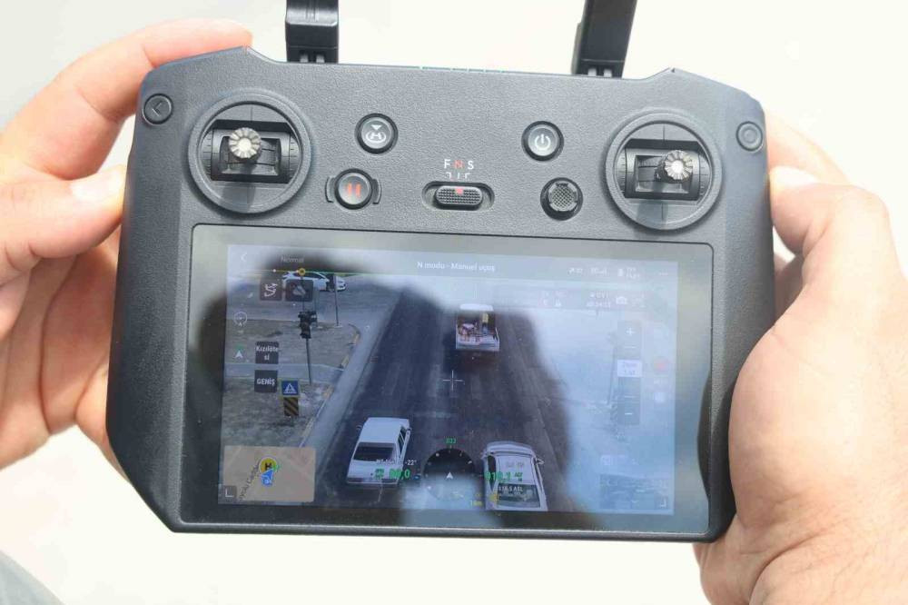 Dronlar devrede! Yakalanan sürücüler şok oldu