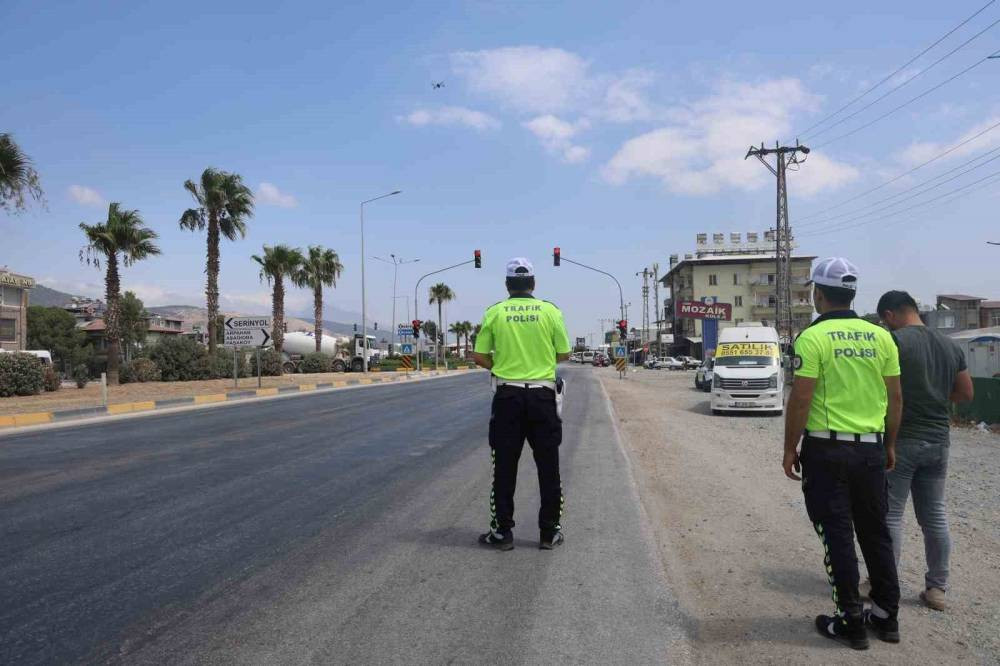 Dronlar devrede! Yakalanan sürücüler şok oldu